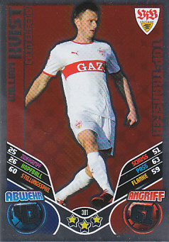 William Kvist VfB Stuttgart 2011/12 Topps MA Bundesliga Top Transfer #301